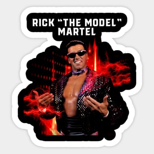 Rick The Model Martel Sticker